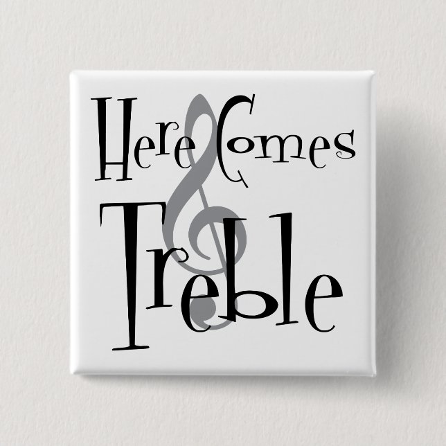 Dreifacher quadratischer Knopf Button (Vorderseite)