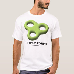 Dreifacher Torus (Toroid) T-Shirt