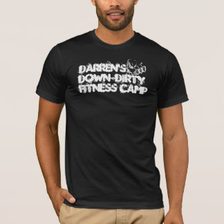 Dreifaches d-Lager-Schwarzes T T-Shirt