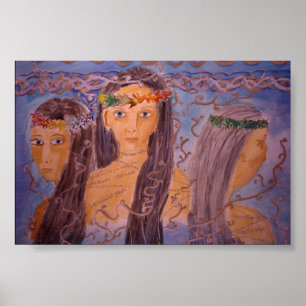 Dreifaches Goddes Poster