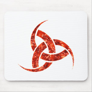 Dreifaches Horn von Odin Mousepad
