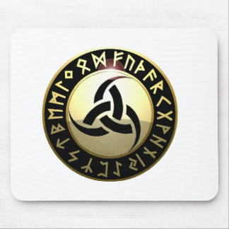 Dreifaches Horn von Odin Mousepad