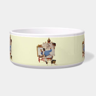 Dreifaches Selbstporträt Napf