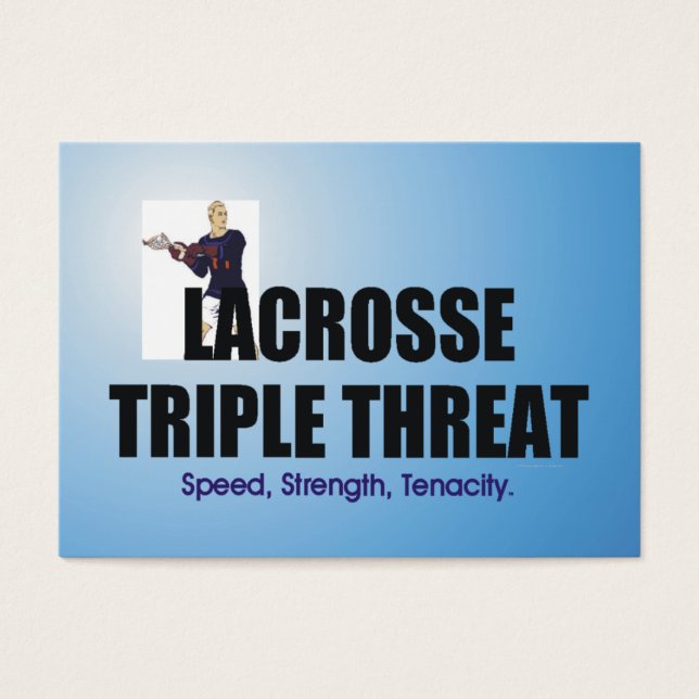 Dreifachgefahr für Lacrosse (Vorderseite)