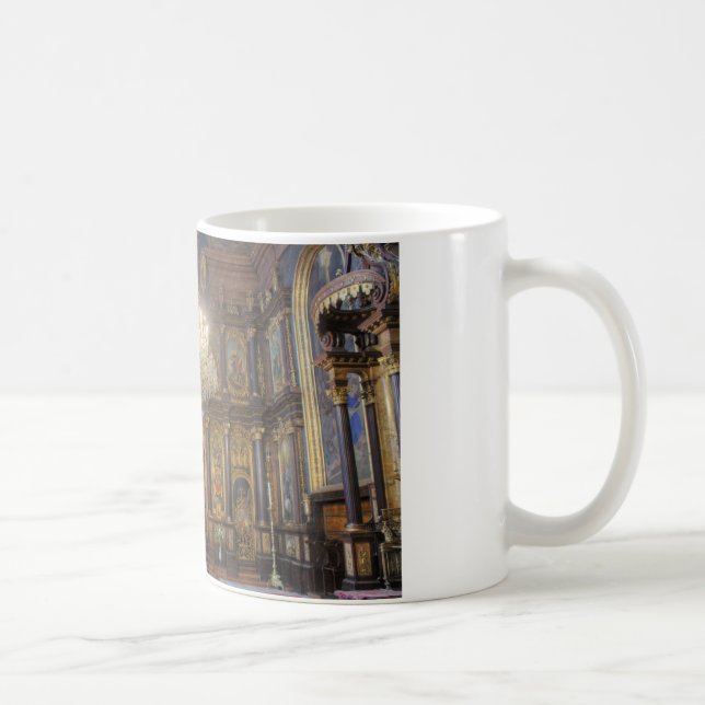 Dreifaltigkeit-griechisch-orthodoxe Kirche Kaffeetasse (Rechts)