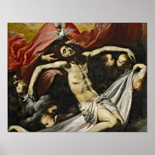 Dreifaltigkeit von Jusepe de Ribera Poster