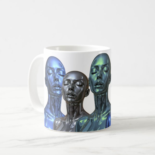Dreifaltigkeit von Morgen Kaffeetasse (Vorderseite Links)
