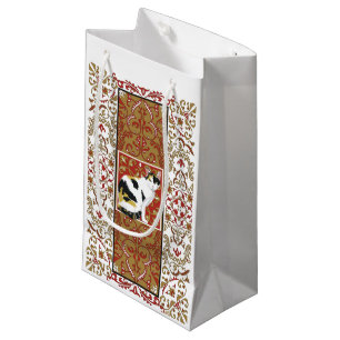 Dreifarbige Katze Barock Kleine Geschenktüte