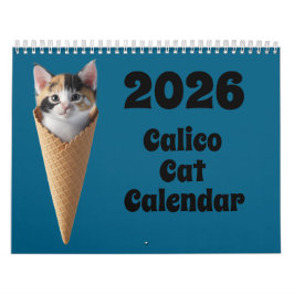 Dreifarbige Katzen Kalender