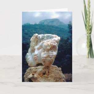 Dreiheit/gefaltete Karte