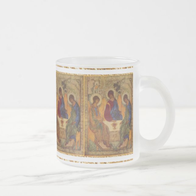 Dreiheits-Engel bei Mamre Mattglastasse (Rechts)