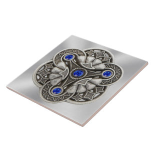 Dreiheits-Medaillon Fliese