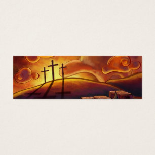 Dreiheits-Sonnenuntergang-Lesezeichen