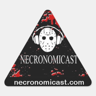 Dreilangaufkleber Dreieckiger Aufkleber