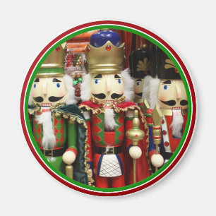 Dreiseitige Cracker - Nutcracker Soldiers Magnet