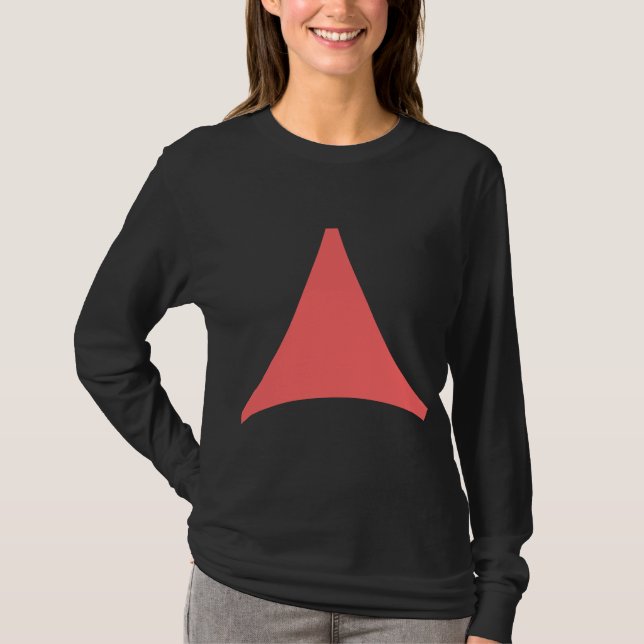 Dreiseitiger Pfeil T-Shirt (Vorderseite)
