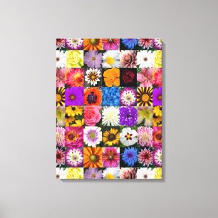 dreißig Blume Leinwanddruck