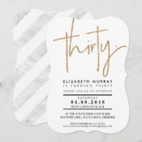 DREISSIG TYPE einfache kühle Gold-Glitter 30er EIN