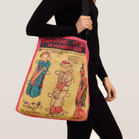 Dreißigerjahre Comicstreifenpapier-Puppe