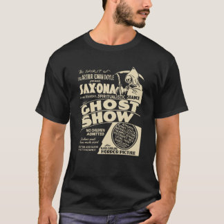Dreißigerjahre "Geist-Show" Spook-Show-Plakat-T - T-Shirt