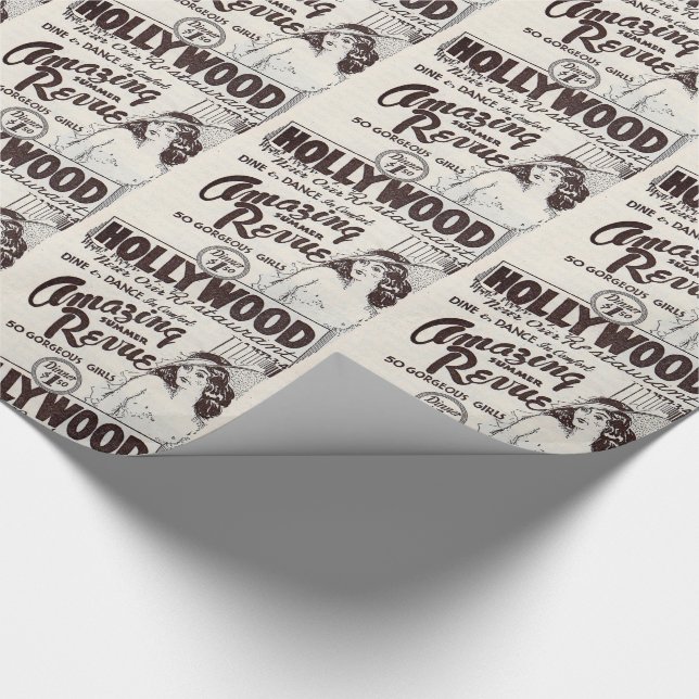 Dreißigerjahre Geschenkpapier (Ecke)