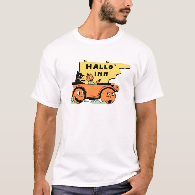 Dreißigerjahre Halloween-Automobil-T - Shirt (Vorderseite)