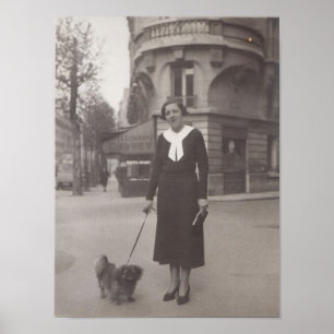 Dreißigerjahre in Paris-Plakat Poster