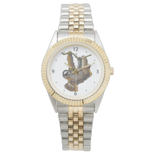 Dreizackenschwache Armbanduhr