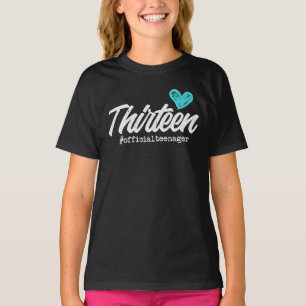 Dreizehn Offizielle Teenager 13. Geburtstag 13. Ja T-Shirt