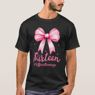 Dreizehn Offizielle Teenager Coquette 13. Geburtst T-Shirt