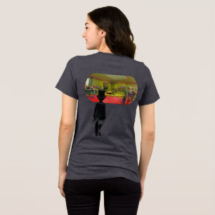 Drempelhut-Spaziergang Tri-Blend Shirt
