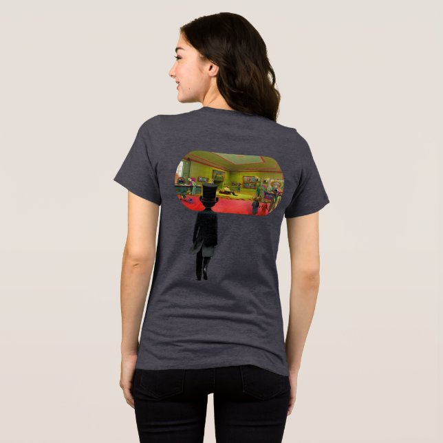 Drempelhut-Spaziergang Tri-Blend Shirt (Rückseite voll)