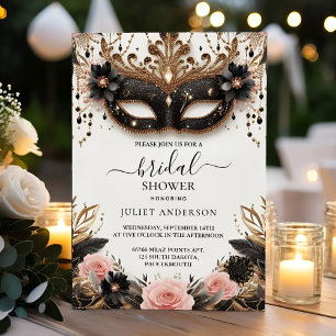 Dresdcode Prom Masquerade Ball Brautparty Einladung