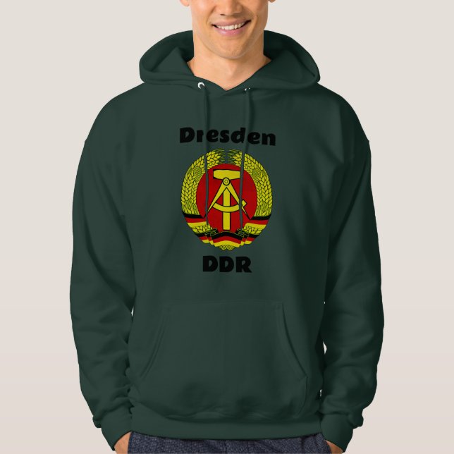 Dresden, DDR, Dresden, Deutschland - Ossi Hoodie (Vorderseite)