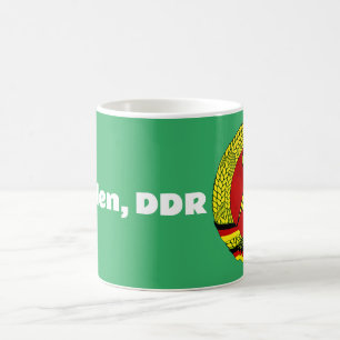 Dresden, DDR, Dresden, Deutschland - Ossi Kaffeetasse