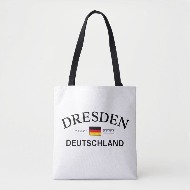 Dresden Deutschland Coordinates German (Vorderseite)