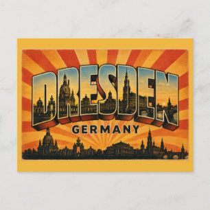 Dresden Deutschland Frauenkirche Postkarte