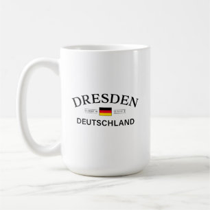 Dresden Deutschland Koordinaten Deutsch Kaffeetasse