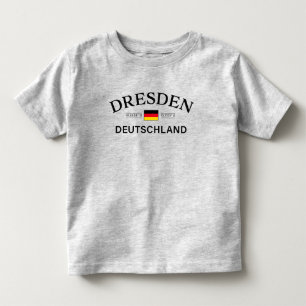 Dresden Deutschland Koordinaten Deutsch Kleinkind T-shirt