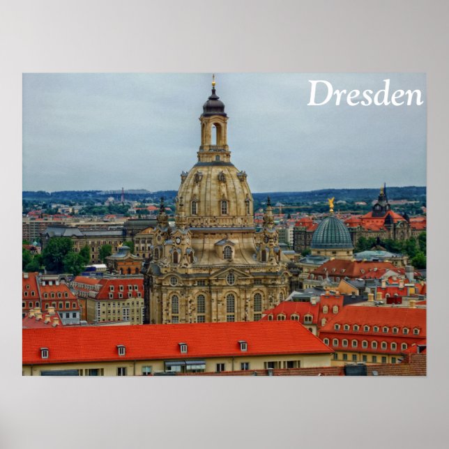 Dresden, Deutschland Poster (Vorne)
