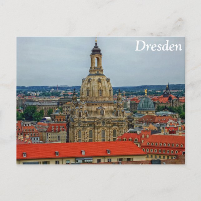 Dresden, Deutschland Postkarte (Vorderseite)