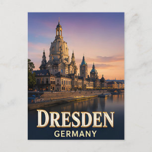 ✈️ Dresden Deutschland Reise Geschenk 🏛️ Postkarte
