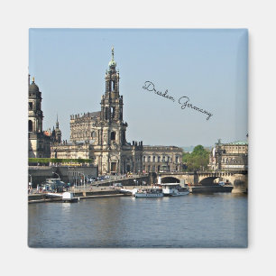 Dresden, Deutschland, Stadtbild Magnet