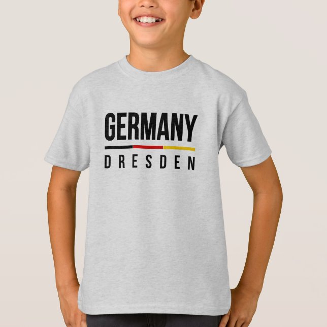 Dresden Deutschland T-Shirt (Vorderseite)