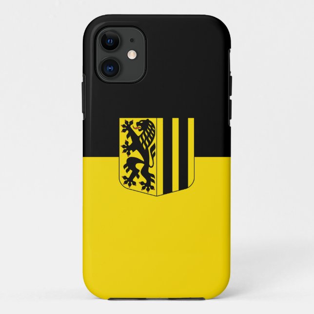 Dresden emblem Germany flag symbol coat arms Case-Mate iPhone Hülle (Rückseite)