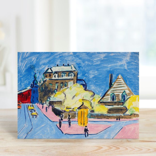 Dresden | Ernst Ludwig Kirchner Karte (Von Creator hochgeladen)