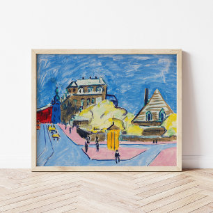 Dresden   Ernst Ludwig Kirchner Poster