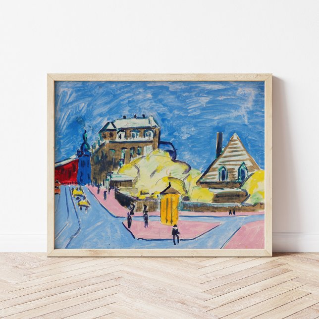 Dresden | Ernst Ludwig Kirchner Poster (Von Creator hochgeladen)