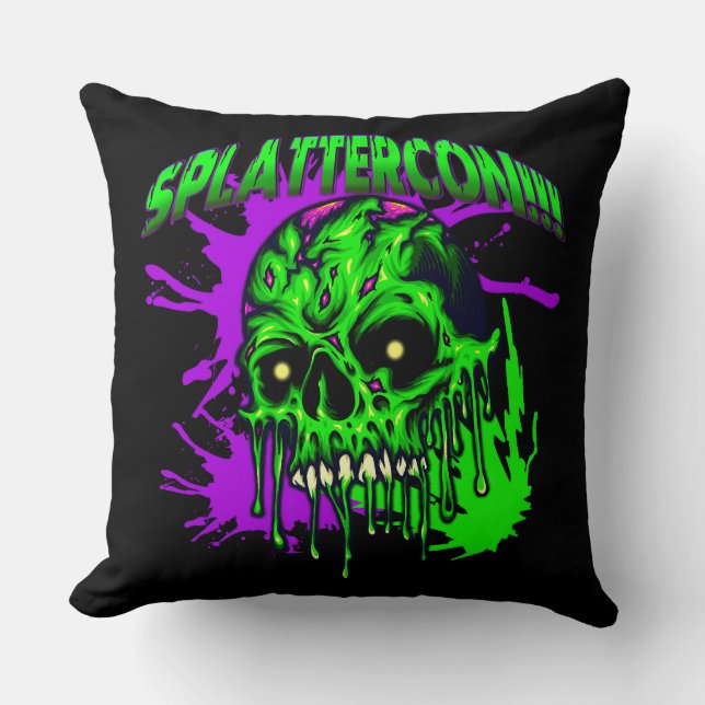 Dresden Fans SplatterCon Kissen (Vorderseite)