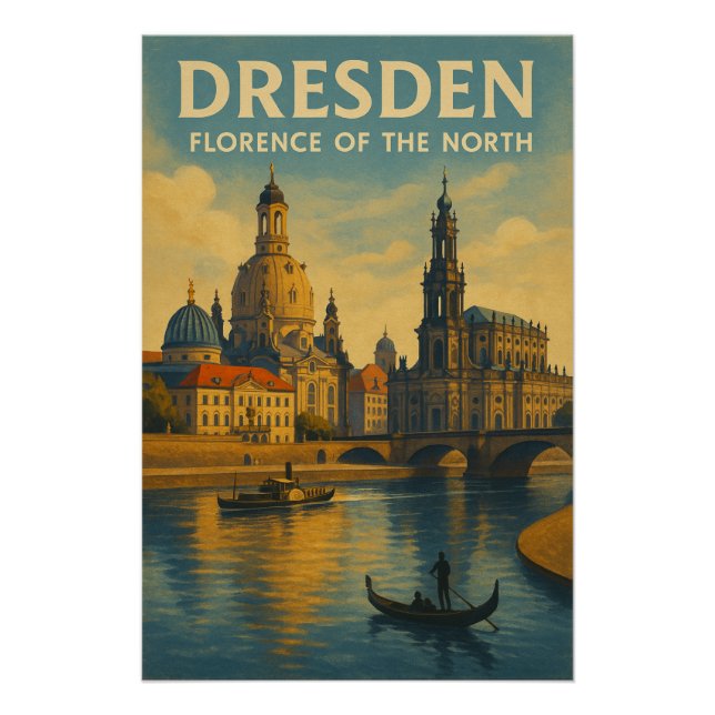 DRESDEN — Florence of the North Poster (Vorderseite)